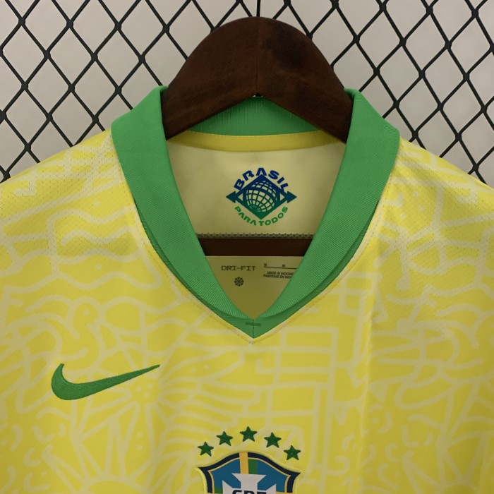 Brazil Men's home shirt 2024